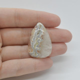 Cabochon agat crazy lace 34x23x6mm c130