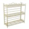 Etajera cu trei rafturi antik white RW-66