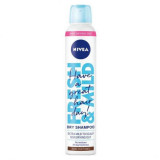 Sampon uscat pentru par brunet Fresh &amp; Mild, 200 ml, Nivea