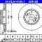 ATE 24.0124-0169.1 Disc frana