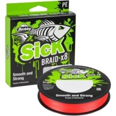 Fir Textil BERKLEY Sick Braid, Red, 300m, 0.29mm, 26.4kg foto