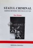Statul Criminal. Genocidurile Secolului XX - Yves Ternon, 2002, Brosata, Ca Noua - Civitas, Istorie, Politica