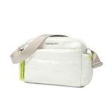 Cumpara ieftin Geanta Sling Hedgren Cozy Vaporous Grey, 18x8x27cm, Poliester 100%, Sport, Usoara, Multifunctionala, Rezistenta Apa