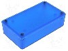 Carcasa ABS, 63mmx113mmx31mm, IP54, HAMMOND - 1591XXBTBU foto