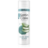 Gillette Satin Care Sensitive Skin gel pentru bărbierit pentru femei Aloe Vera 200 ml