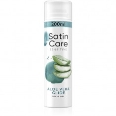 Gillette Satin Care Aloe Vera gel pentru bărbierit pentru femei Aloe Vera 200 ml