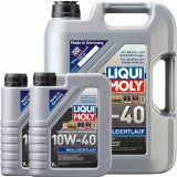 Set Ulei Motor Liqui Moly MOS2 Leichtlauf 10W-40 5L 2184 + 2 Buc Ulei Motor Liqui Moly MOS2 Leichtlauf 10W-40 1L 2626