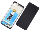 Display Motorola Moto E30 cu Rama Black Negru