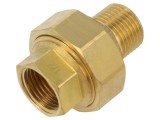 Conector dublu conic tată-mamă cu garnitură GEBO 341-4BR