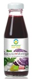 Suc Varza Rosie Lactofermentata Moringa Bio 200ml Biofood - NFC, Pasteurizat, Fara Gluten
