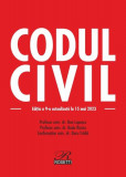 Codul civil. Ediția a 9-a actualizată la 15 mai 2023 - Paperback brosat - Dan Lupaşcu, Doru Trăilă, Radu Rizoiu - Rosetti Internaţional