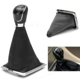 Cumpara ieftin Manson schimbator si nuca compatibil Ford Focus MK2 2005-2008, 2010-2012, 5 viteze Negru