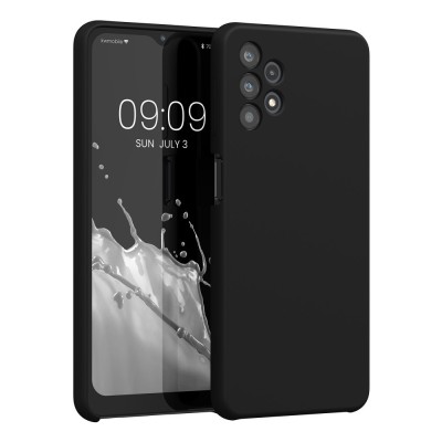 Husa kwmobile pentru Samsung Galaxy A32 5G, Silicon, Negru, 54336.01 foto