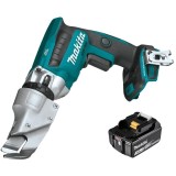 Makita DJS131Z + BL1830B - Masina de taiat tabla 1.3 mm + Acumulator Li-Ion 18 V 3 Ah