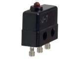 Micro&icirc;ntrerupător OMRON J-7 SNAP ACTION 7A 250VAC SPDT fără manetă