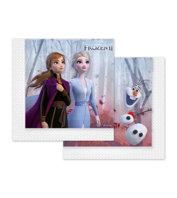 Set 20 servetele petrecere Frozen 2 , 33 x 33 cm foto