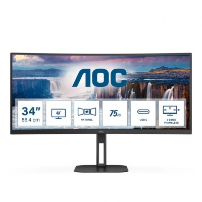 MONITOR 34&amp;quot; AOC CU34V5C/BK foto