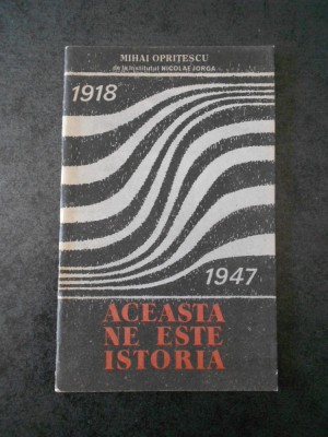 MIHAI OPRITESCU - ACEASTA NE ESTE ISTORIA foto