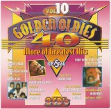 2 CD Various &lrm;&ndash; 40 Golden Oldies Vol. 10, original