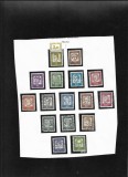 Germania 1961 1962 foaie album cu 16 timbre