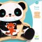 Puzzle lemn Ursuletul Panda, Djeco