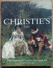 Catalog de licitatie Christie&amp;#039;s East 2001, fine nineteenth century European art foto