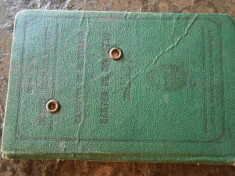 Carnet (cartea) de cercetas, 1931, complet, impecabil, rarisim foto