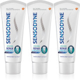 Sensodyne Repair &amp; Protect Extra Fresh pastă de dinți pentru a proteja dintii si gingiile 3 x 75 ml