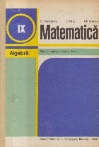 Matematica - Algebra. Manual pentru clasa a IX-a (Editie 1984) foto
