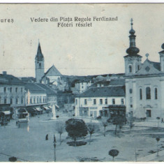 1923 - Targu Mures, piata Ferdinand (jud. Mures)