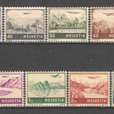 Elvetia.1941 Posta aeriana-Avion deasupra teritoriului KE.2