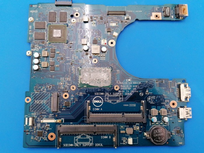 Placa baza Dell Inspiron 15 5558 LA-B843P Rev:1.0 i3-5005U P51F P51F001