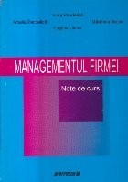 Managementul Firmei - Note de Curs foto