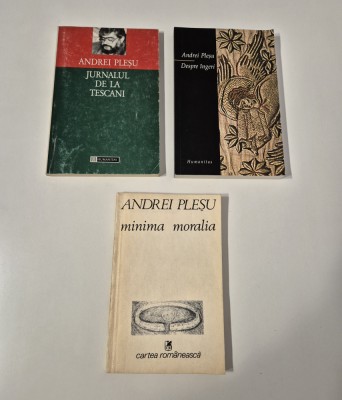 Andrei Plesu Set carti trei volume foto