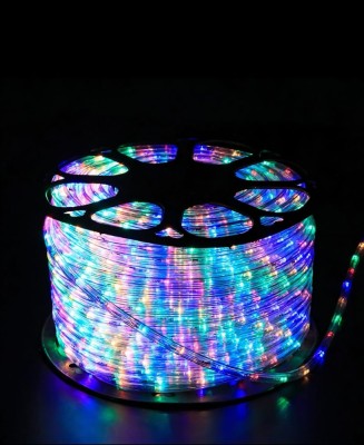 Instalatie Craciun 70 m LED Multicolora,furtun transparent foto