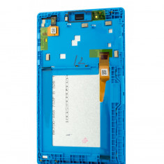 Display Lenovo Tab 3, TB3-710F, Blue +Touch +Rama