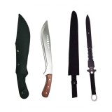 Set maceta si sabie de vanatoare, IdeallStore&reg;, Last Ronin, 68.5 cm