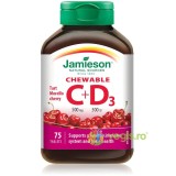 Vitamina C 500mg + D3 500UI 75cpr masticabile