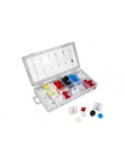 Trusa Clipsuri Din Plastic Pentru Panou Deflector Pentru DACIA/RENAULT 90 Buc JBM