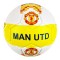 Minge fotbal Manchester United, marime 5, alb galben