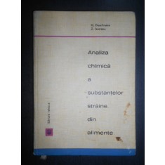 H. Dumitrescu - Analiza chimica a substantelor straine din alimente