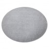 Covor modern de spalat LATIO 71351060 cerc argint, cerc 80 cm, Rotund, Poliester