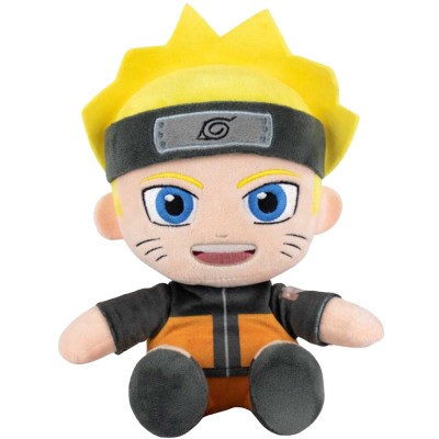 Jucarie din plus Naruto Uzumaki (asezat), Naruto, 23 cm foto