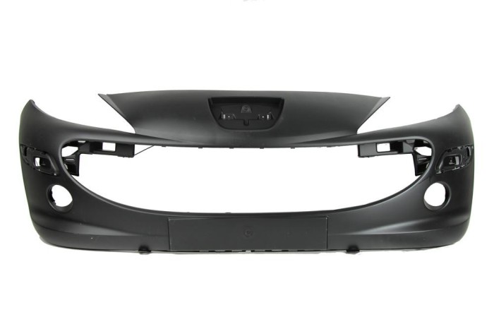 Bara fata Peugeot 207 (W), 05.2006-12.2013, grunduit, cu locas pentru proiectoare, 7401EQ 5724071J