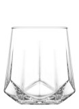 Set 6 Pahare Whisky LAV Valeria Sticla 400 ml - Design Modern