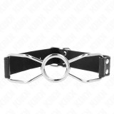 Kink Collar &amp; Gag-Spider Mouth Gag 60 X 3 cm Mărime S