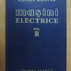 R. Richter - Mașini electrice ( Vol. III - Transformatorul )