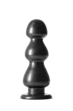 Dop Anal XXL Jet Fierce Carbon, Negru Metalic, 25 cm