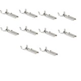 Set 10 papuci pin mama cositoriti 0.75-1.5 mm2 20AWG-16AWG pentru Superseal 1.5 TE Connectivity 282110-10