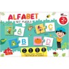 Puzzle Alfabet Aramis, 54 piese, Joc Educativ pentru Copii, Invatare Litere cu Imagini